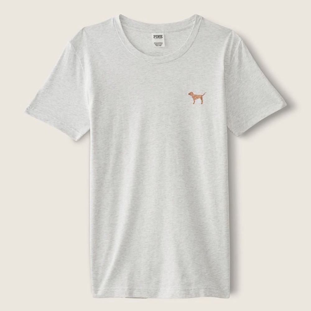 VS glittery campus tee